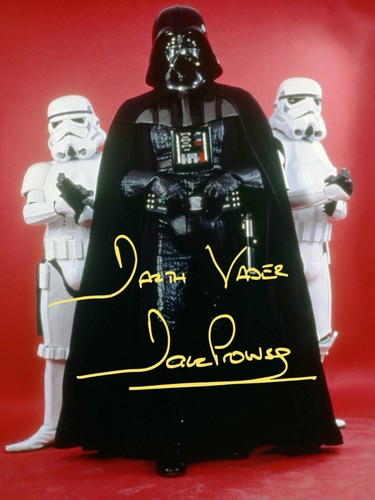 Dave prowse signed autograph - prowse,
