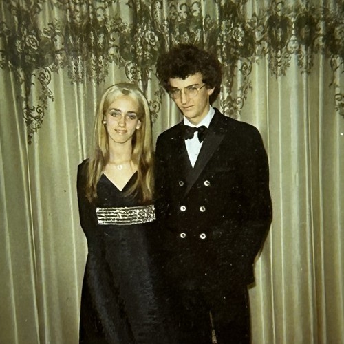 1970s teenage couple prom - teenage,