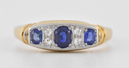Antique art deco 18ct gold - deco,