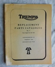 TRIUMPH MOTORCYCLE MANUAL BOOK