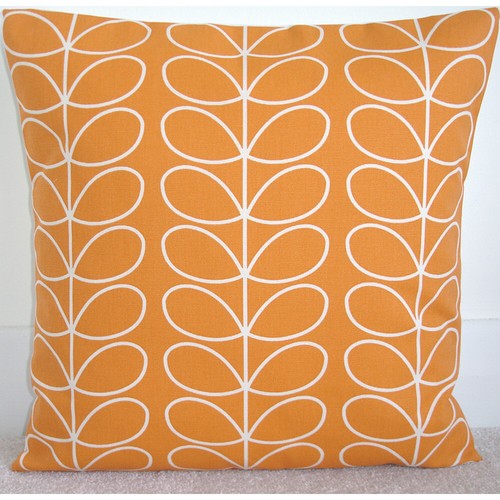 Orange cushion cover 14x14 - orange,