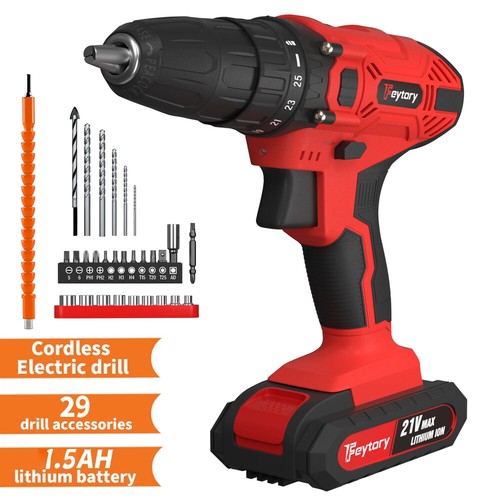 Cordless drill electric - cordless,