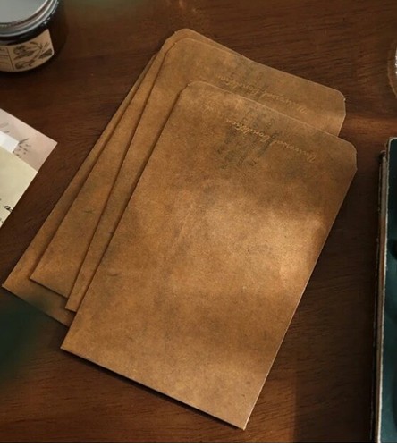 Vintage kraft paper envelopes - vintage,