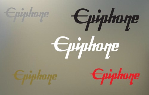 Epiphone vinyl decal - epiphone,
