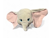 DUMBO THE ELEPHANT Large Cushion Pillow Cuddly Soft Plush Toy (DISNEY STORE)