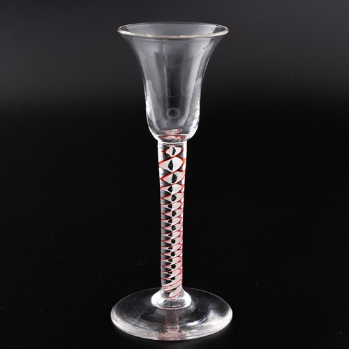 Georgian wine glass with - georgian,
