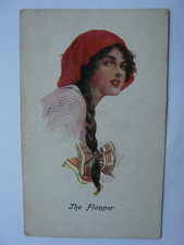 The Flapper. Vintage Artist