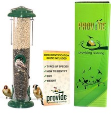 PROVIDE Easy Clean Bird Seed Feeder, bird feeders for small birds, Easy dissemb