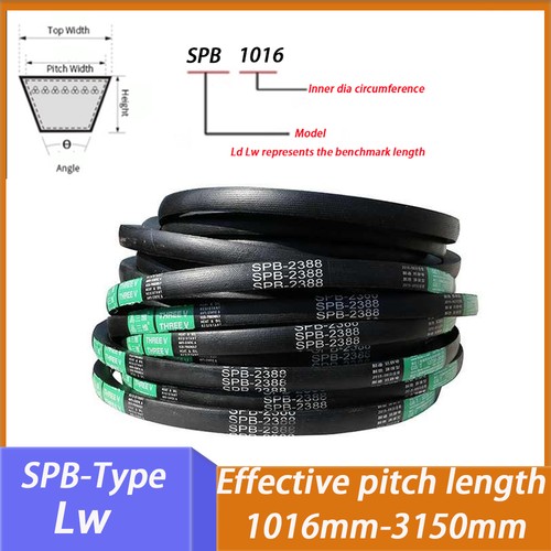 Type spb drive belt rubber - spb,