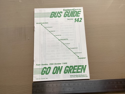 Eastern scottish bus group - bus,