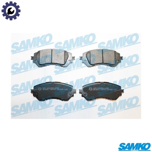 Brake pad set disc - disc,