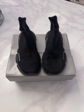 Toddler Boys Balenciaga Sock Shoes Size 9-10 UK