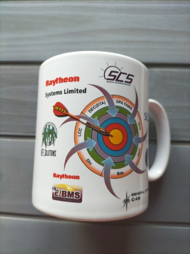 Raytheon systems coffee mug - systems,