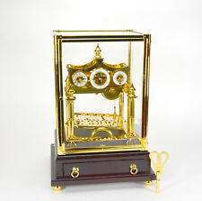 24K Miniature 8 Day English William Congreve Rolling Ball Clock