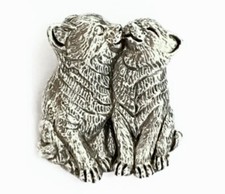 STERLING SILVER 2 Kittens