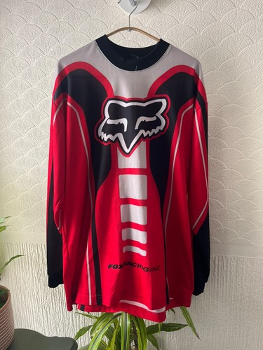 Vintage fox racing jersey - fox,