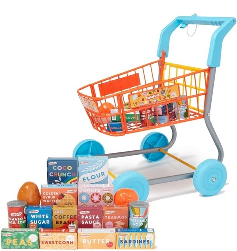 Casdon shopping trolley set - shopping,