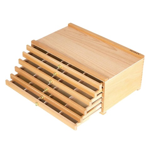 Drawer wooden artist - 6-drawer,