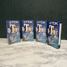 Pack of 4 TDK TV 240 Sealed