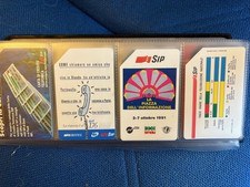 Collectors Phone Cards Album from Italy  Total of 48
