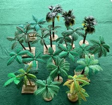 Fifteen Bases Of Palm Trees
