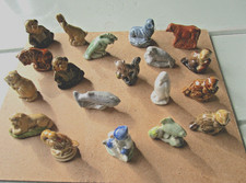 Vintage Wade Whimsies  Job Lot 1950s-1990s  random selection approx  19 pieces