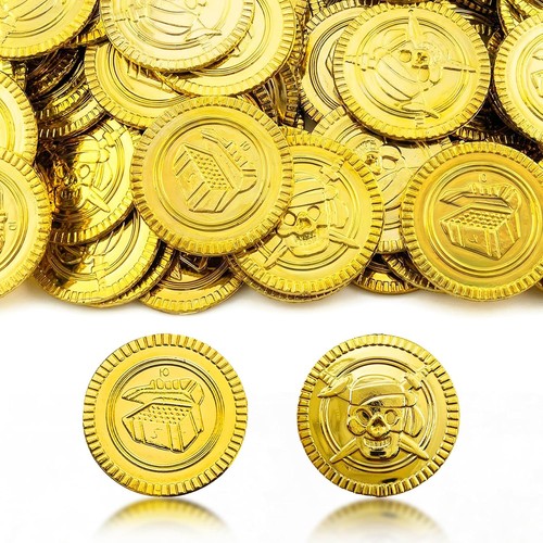 100 piece pirate gold coins - 100,