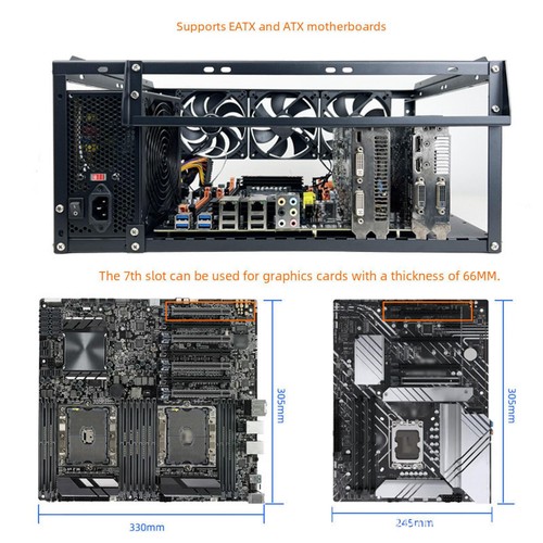 Open computer case - computer,