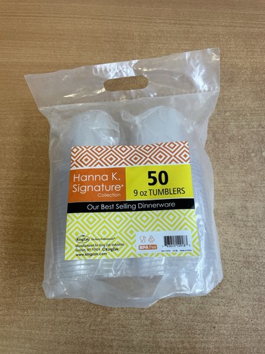 Hard plastic tumblers oz - 9,