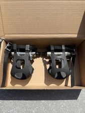 Wattbike Wellgo E-179 Platform Road Bike Pedals. Beginner Or Indoor Trainer.