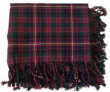 Scottish Piper Kilt Fly Plaids Various Tartan 48" X 48"/Highland Kilt Fly Plaid 