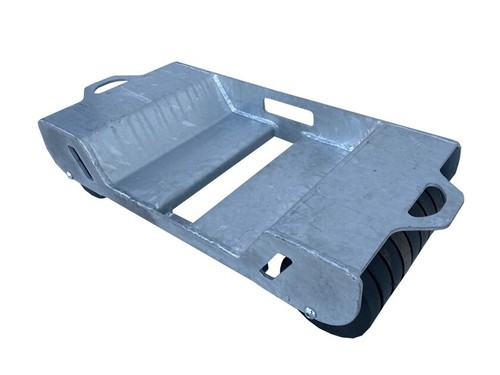 Recovery roller moving skate - roller,
