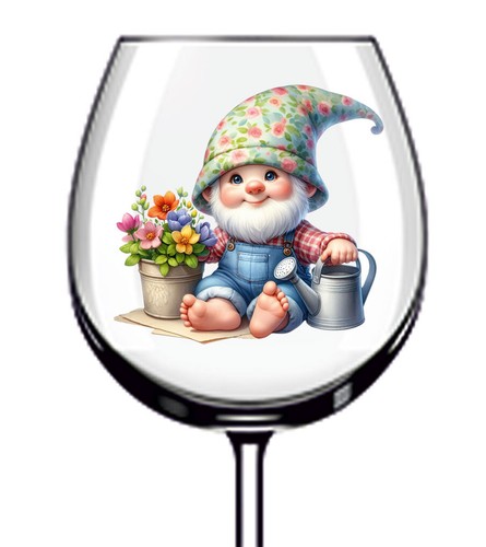 12x garden gnome flower - 12x,