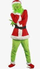 Grinch Costume Christmas Small Fancy Dress Unisex 
