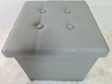 Foldable Storage Ottoman Box