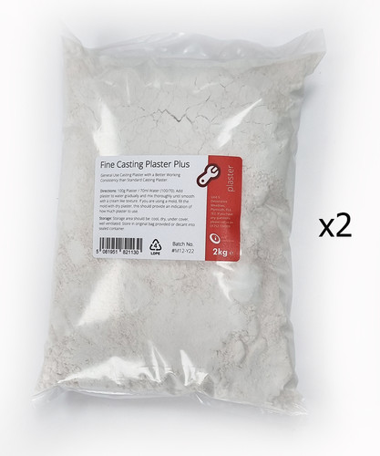 Fine casting plaster paris - plaster, of