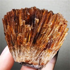Natural Amber Calcite Crystal