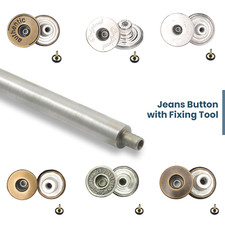 Jeans buttons rivets with - jeans, hand