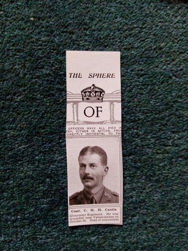 Ephemera 1918 ww1 small - ephemera,