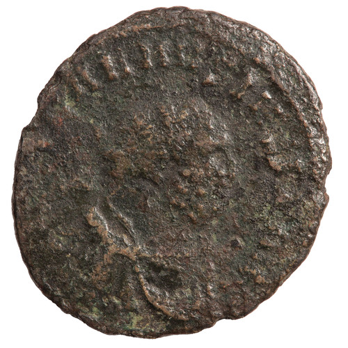 Roman bronze antoninianus coin - antoninianus,