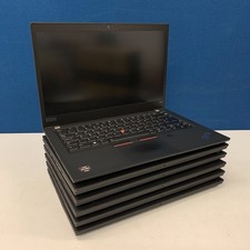 Job Lot x 6 Lenovo ThinkPad T495, Ryzen 7 Pro,  *SCREEN DAMAGE + NO CHARGERS*