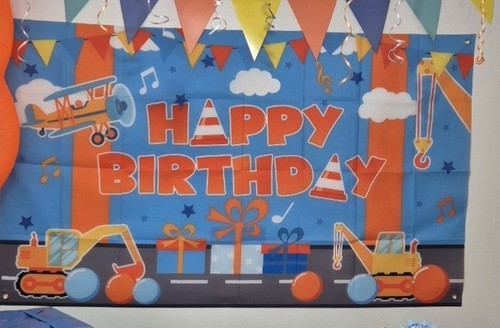 Orange and blue - orange, birthday