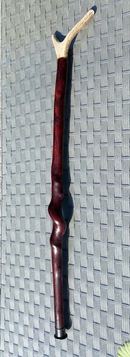 Deer antler walking stick - walking, stick.