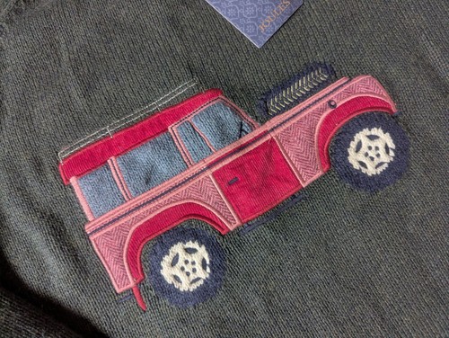 Joules ladies green land rover - joules,
