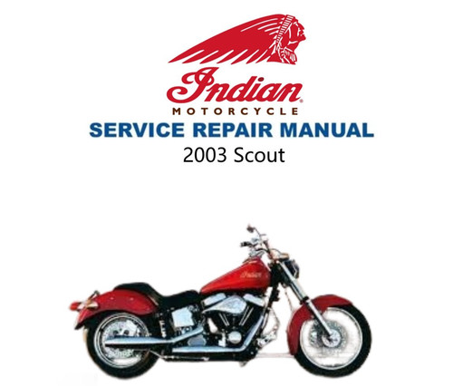 Indian scout service - indian, manual