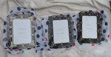  Metal photo frames 6 x 4, X 3