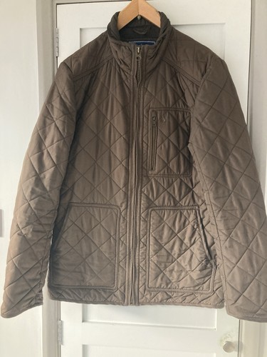 Mens quilted brown - quilted,