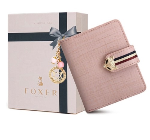Foxer leather split card - foxer,