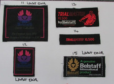 GENUINE BELSTAFF CLOTH BADGES