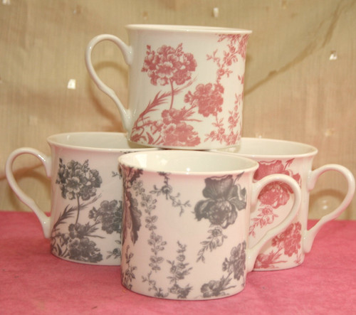 Four mugs marks - four, &